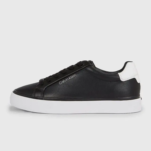 Calvin Klein - Γυναικεία Sneakers Vulc Lace Up - Diamond Foxing HW0HW01865-0GQ Μαύρο - 40 2