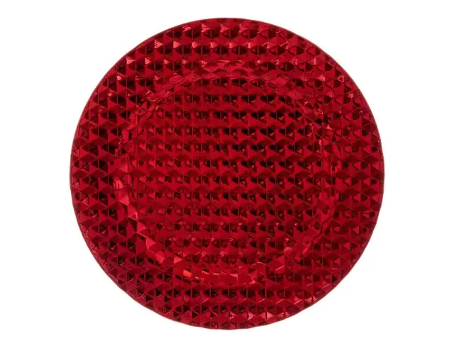 Πιατέλα σερβιρίσματος Fééric Lights & Christmas με διάμετρο 33cm - Red 169548A 2