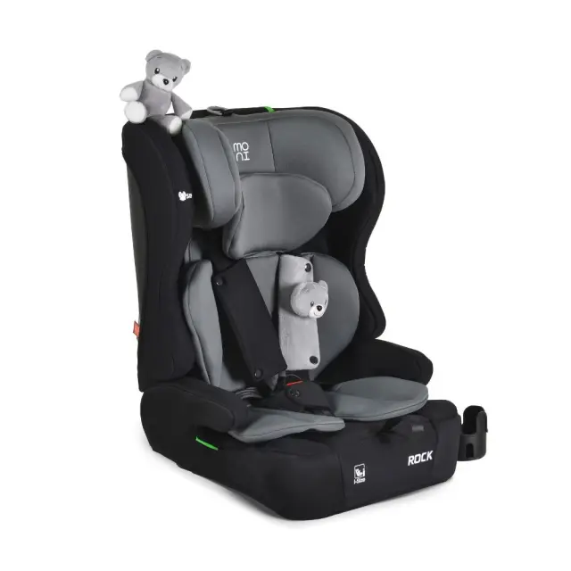 Moni Παιδικό Κάθισμα Αυτοκινήτου Rock 76-150cm Space Grey 3801005153244