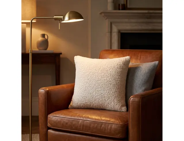 Κάλυμμα για μαξιλάρι Woolen Douceur d'intérieur με διαστάσεις 40x40cm - Natural 1612918