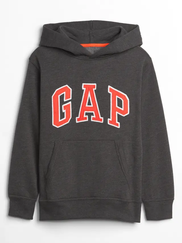 Παιδικό Gap Logo Φούτερ charcoal gray
