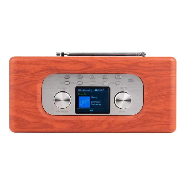 AUDIZIO TUNE60 CHERRY ΡΑΔΙΟΦΩΝΟ DAB+ 3