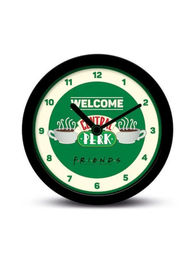 Pyramid International® Επιτραπέζιο Ρολόι με Ξυπνητήρι Central Perk Welcome (GP85885)