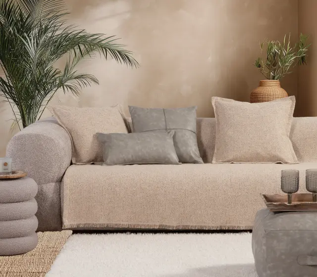 Nef-Nef Homeware Ριχτάρι Alamo 25 170x300 Ecru