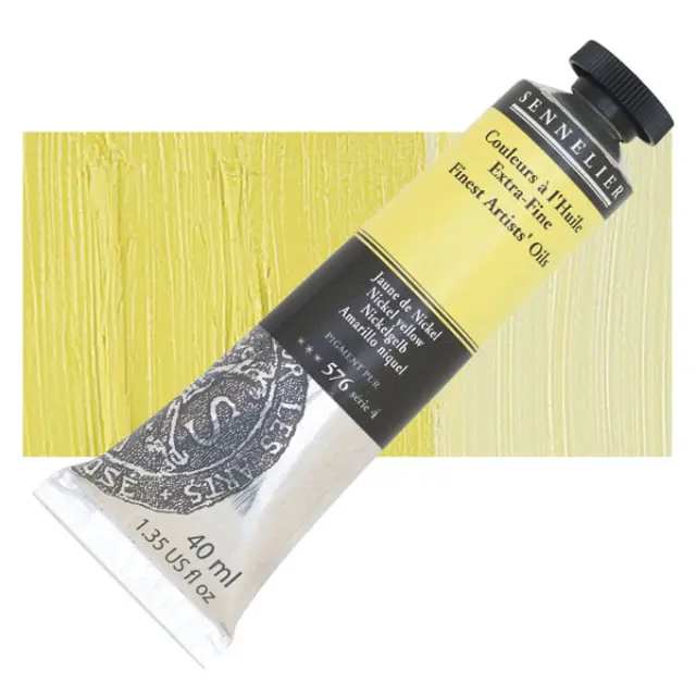 Sennelier Λάδι Finest Artists Oil 576 Nickel Yellow - 40ml