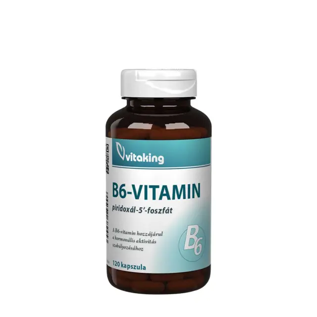 Vitaking Vitamin B6 (P5P) 120 Capsules