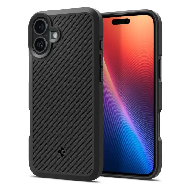 Spigen ACS08220 Core Armor Case Apple iPhone 16 Matte Black