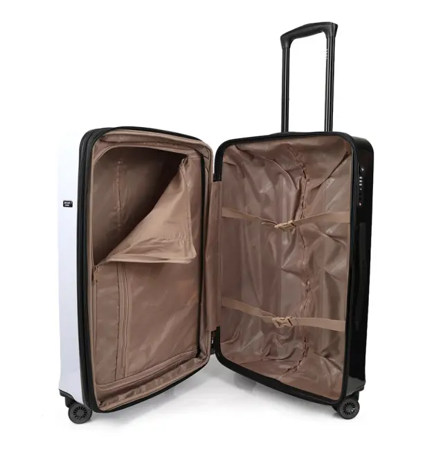 Βαλίτσα σκληρή Μεσαία DKNY D2221-DH418BD4 Λευκό/Μαύρο 2