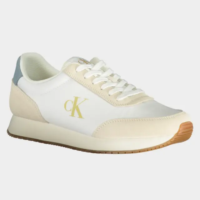 Calvin Klein - Ανδρικά Sneakers Retro Runner Iconic Snk YM0YM01119-0LD Λευκό - 45 2