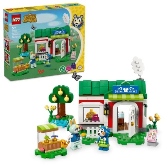 LEGO Animal Crossing Animal Crossing Able Sisters Clothing Shop για 6+ Ετών 322τμχ