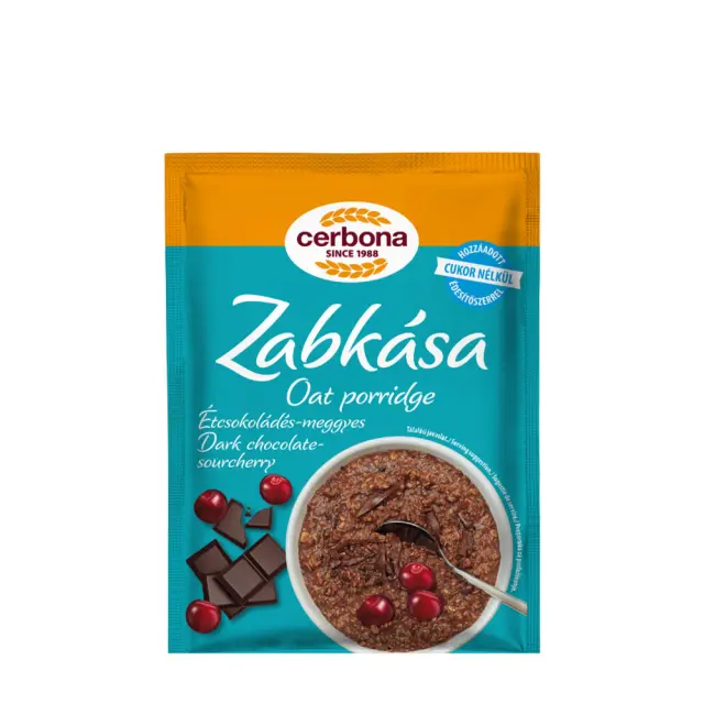 Cerbona Dark Chocolate- Sour Cherry Porridge