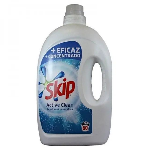 Υγρό Απορρυπαντικό Πλυντηρίου SKIP ACTIVE CLEAN 60 Πλύσεις