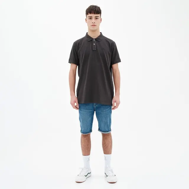 Emerson Men's Garment Dyed Polo (221.EM35.69GD-Forest) - Πράσινο - M 3