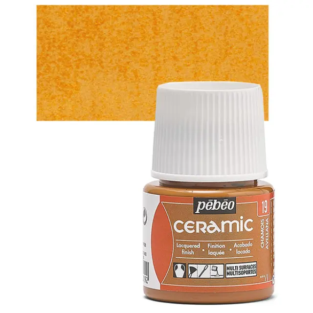 Pebeo Ceramic Καλυπτικό Σμάλτο - 19 Chamois - 45ml