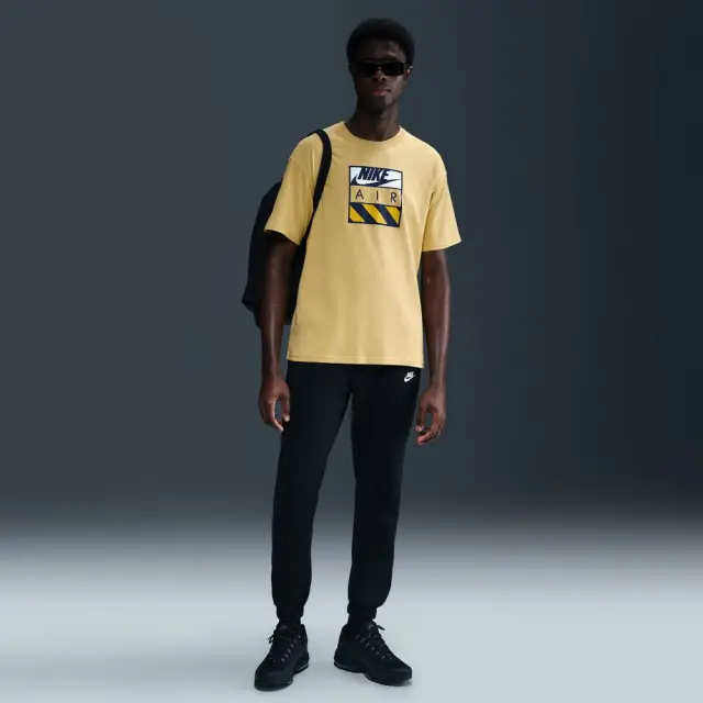 Nike Sportswear M90 Air T-Shirt (HJ0578-700) - Κίτρινο 3