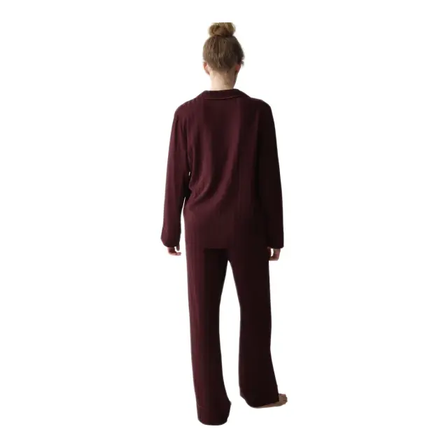 Triumph Γυναικεία Πυτζάμα Amourette Jacquard PW, Χρώμα Claret 2