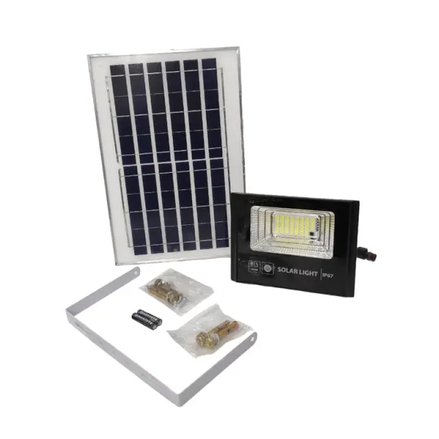 LYLU Ηλιακός προβολέας με τηλεχειριστήριο 100W LY6740 - Solar light Z694601 2