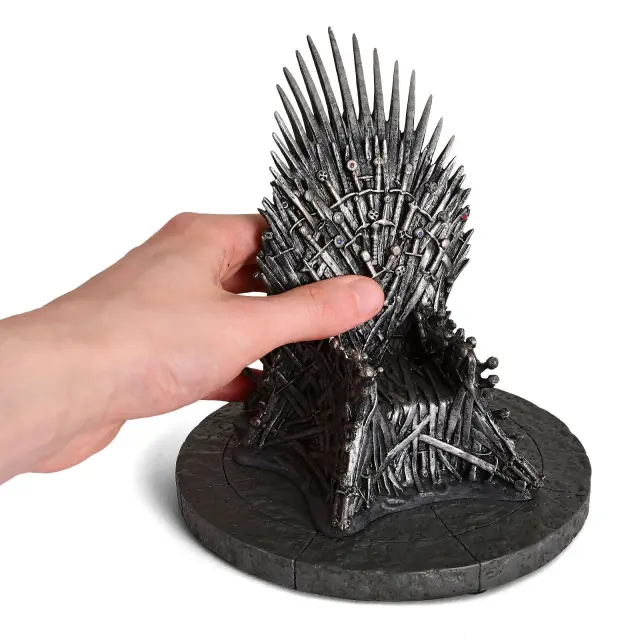 Ρέπλικα Game of Thrones - Iron Throne 17 cm Jon Snow Claw letter opener with musical base -S6026 2