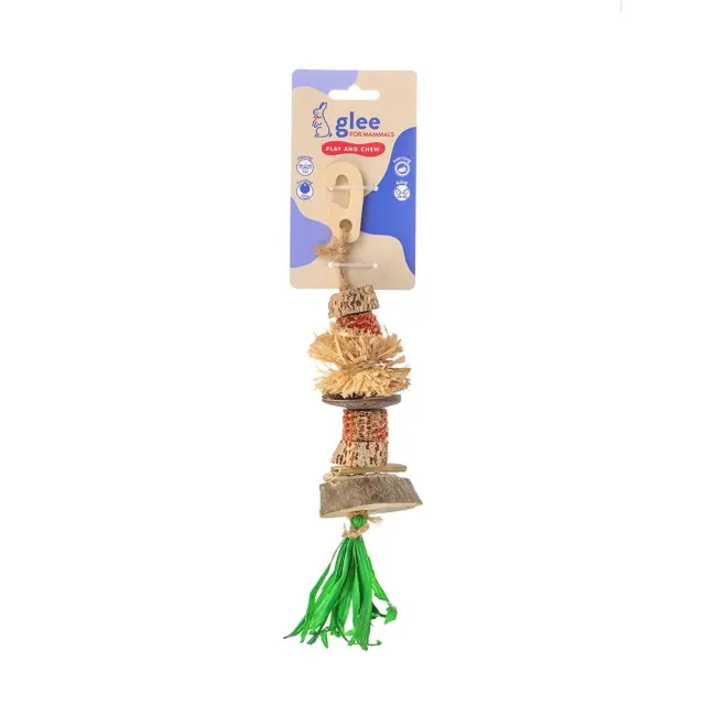 Glee Corn Cob n Pom Pom Παιχνίδι Τρωκτικών 17x6cm