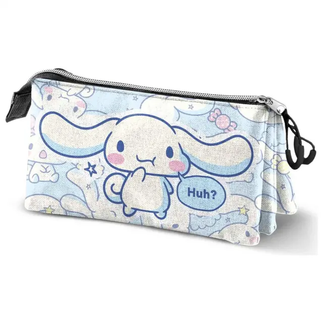 Κασετίνα τριπλή Hello Kitty Cinnamoroll triple pencil case 09494