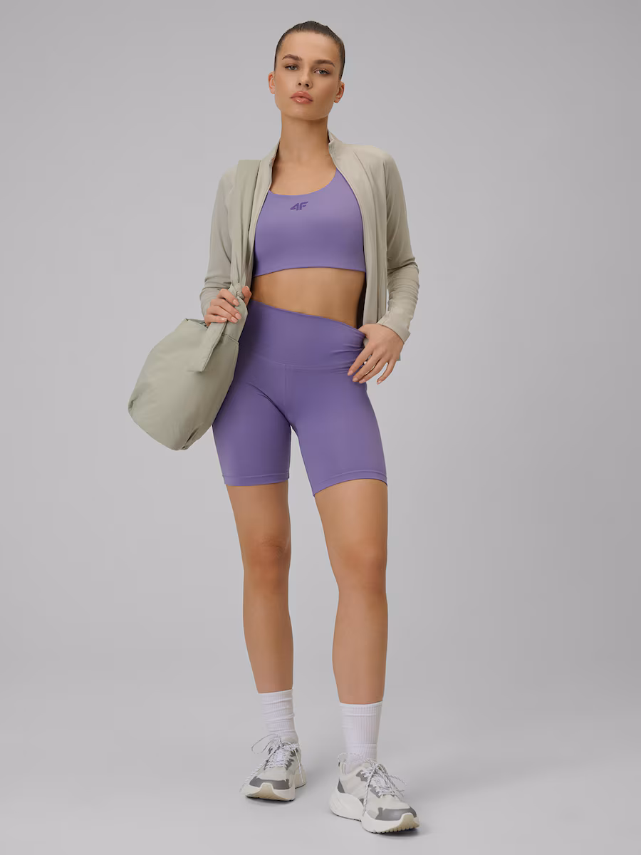 4F Short Tights Fnk Violet 4FWSS26TFSTF085-51S