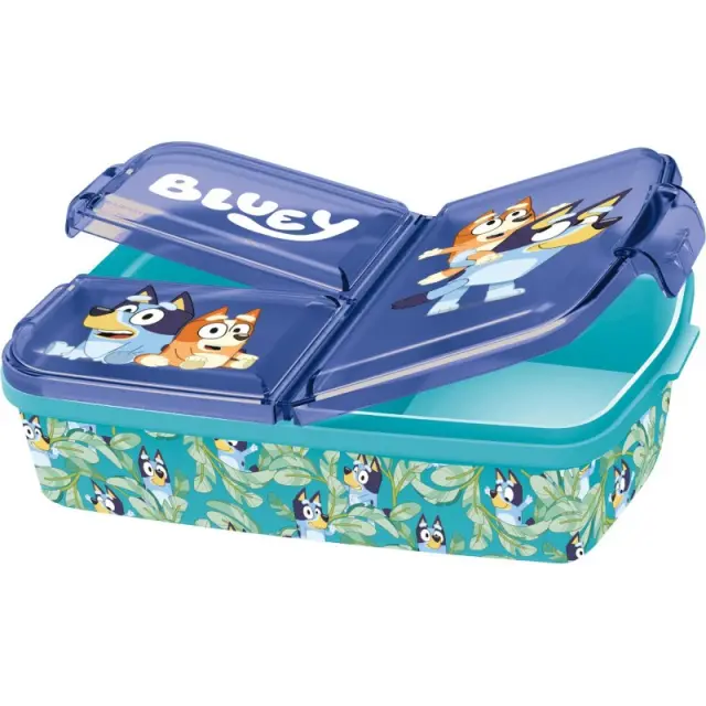 Euromi- Multi Compartment Sandwich Bo- Bluey 0888087-50620- Toys