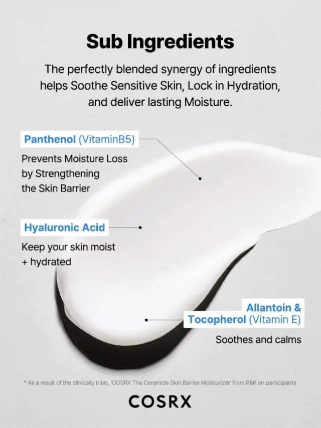 COSRX The Ceramide Skin Barrier Moisturizer με Ceramides + Πανθενόλη 80ml 2