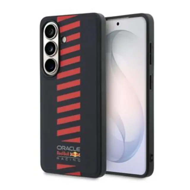 Red Bull PU Leather Meshed Powerbar Magnetic Case for Samsung Galaxy S26+ Navy