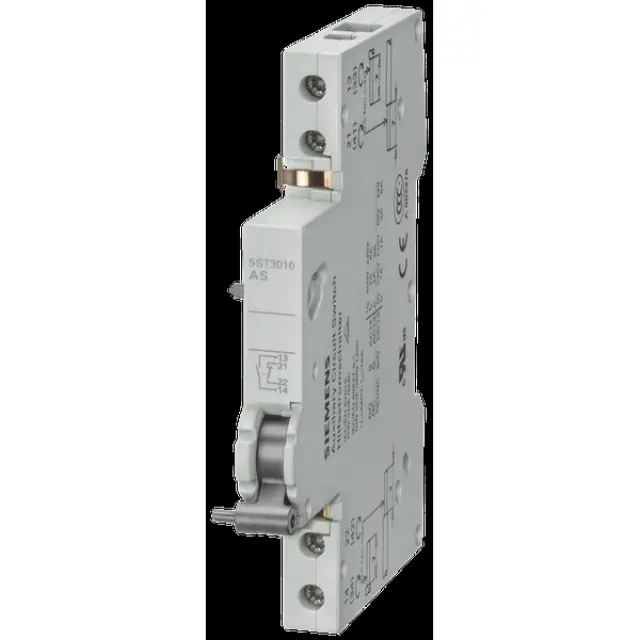 Auxiliary switch, low power rating, 1NO+1NC for 5SL, 5SY, 5SP, 5TL1, 5SU1, 5SV
