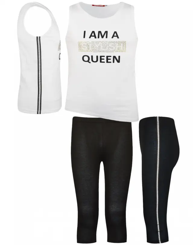 Mini 2 έως 10 ετών Σετ τύπωμα I am a queen - 6Ε