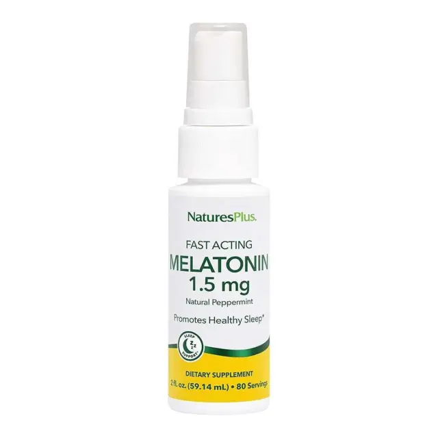 Nature's Plus Melatonin 1mg Συμπλήρωμα για τον Ύπνο 58.46ml