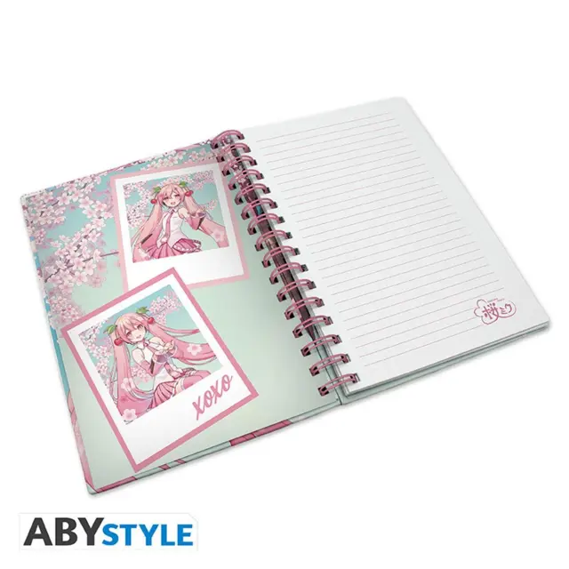 Σημειωματάριο HATSUNE MIKU - Notebook A5 Spiral "Cherry Blossom" ABYNOT159 3