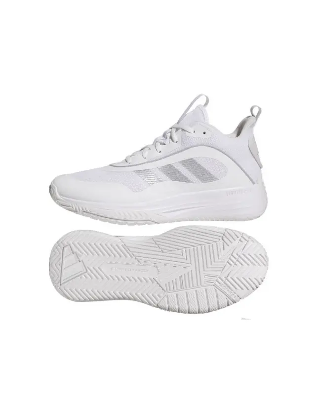 adidas Ownthegame 3.0 Μπασκετικά Παπούτσια Λευκά - 46 2