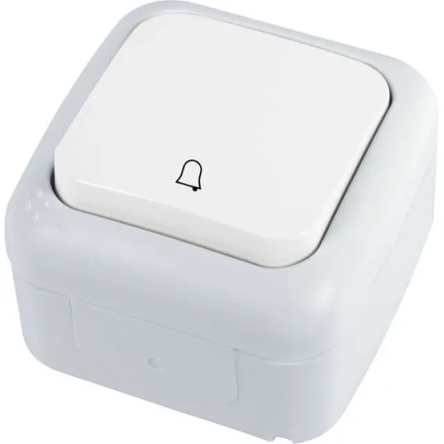 Palmiye White (Quick Connection) Buzzer Switch