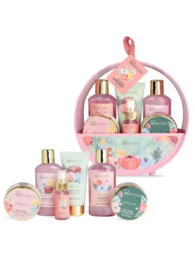 IDC Institute Scented Garden Complete Tin Gift Set 6pcs