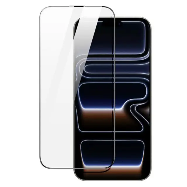 Tempered Glass 2.5D Dux Ducis Apple iPhone 17 Pro Max με Dust-free Auto Alignment Kit Roga Μαύρο (1 τεμ.) N69625