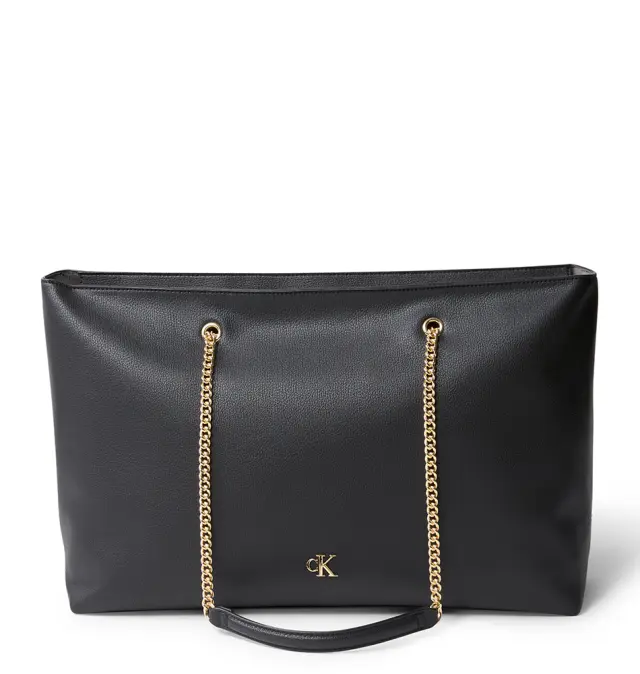 Γυναικεία τσάντα CALVIN KLEIN Minimal Monogram Tote 3204G Μαύρο 3