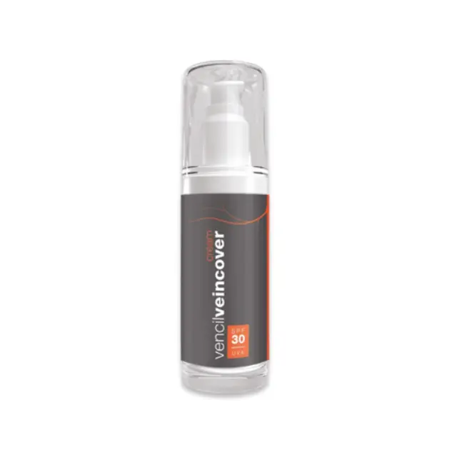 Vencil Veincover Cream SPF30 Αντηλιακή Κρέμα με Χρώμα για τη Φλεβική Νόσο, 150ml