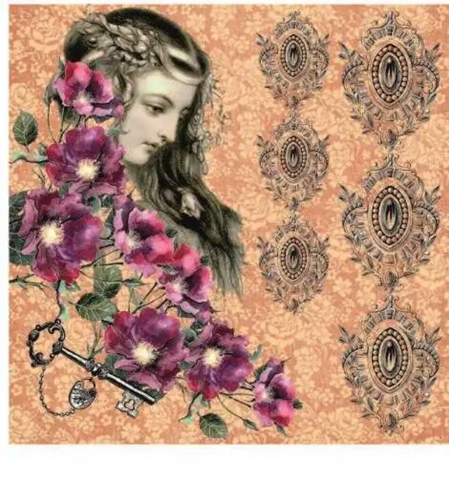 Artebella Αυτοκόλλητο Χαρτί Ντεκουπάζ Mixart Transfer 25x25cm 6030V