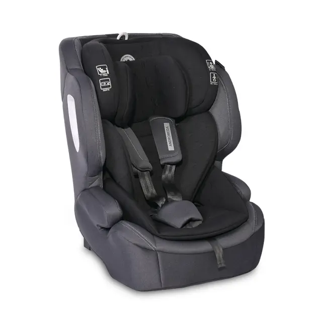 Lorelli Κάθισμα Αυτοκινήτου 76-150εκ. "Andromeda" i-Size Isofix 360º Black STAR Μαύρο