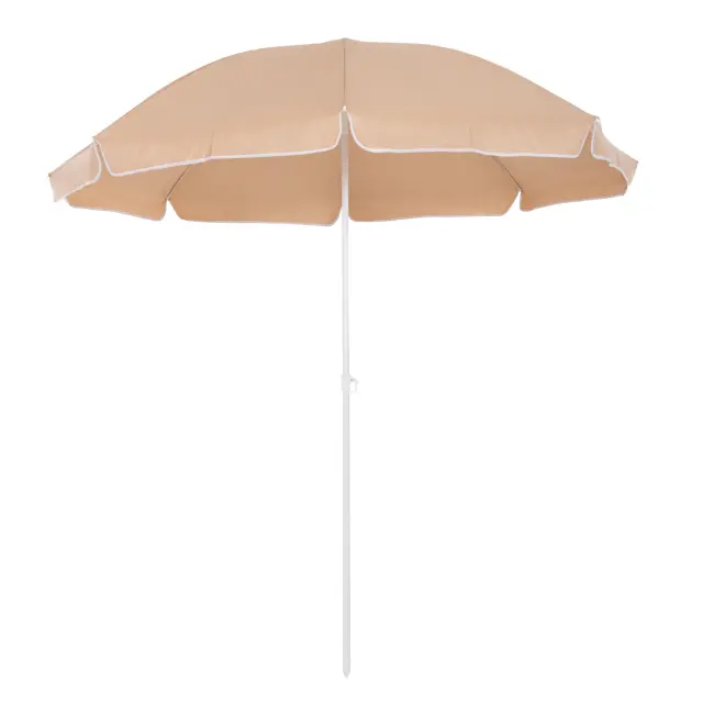 ΟΜΠΡΕΛΑ ΘΑΛΑΣΣΗΣ ME 8 FIBERGLASS ΑΚΤΙΝΕΣ 2.20μ FB96015.04 MOKA