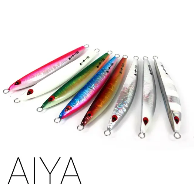 Πλάνος Sea Falcon Tana Aiya Jig 155gr 01. Neon Silver 2