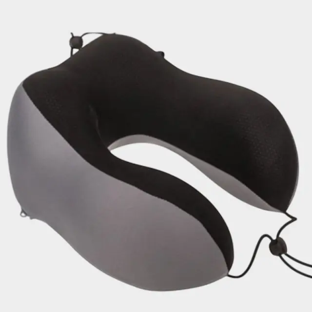 Μαξιλάρι Ταξιδιού Deluxe Memory Foam Neck Cushion #32/2119# Γκρι - ONESIZE 3