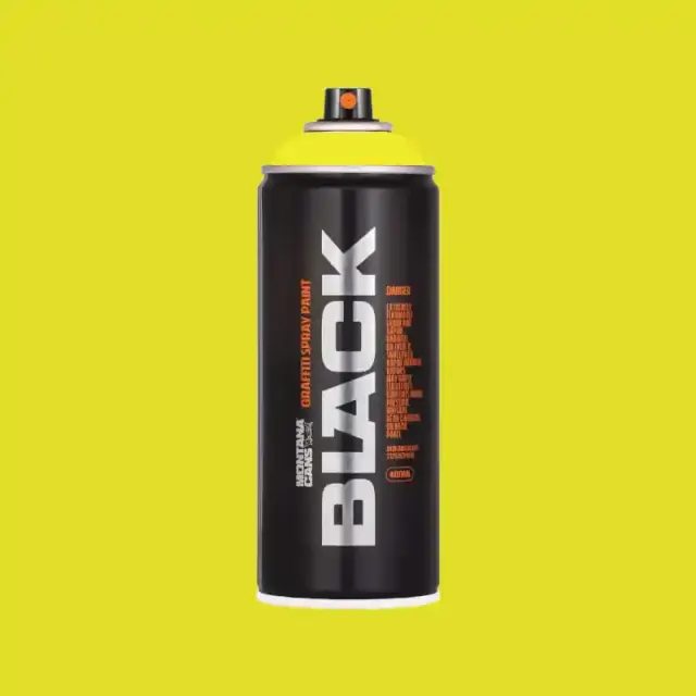 Montana Black Spray Paint 400ml BLK-6000 Pistachio