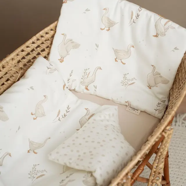 Πάπλωμα Βαμβακερό 70x100cm με Μαξιλάρι Happy Goose White Stories 5904067051867 2