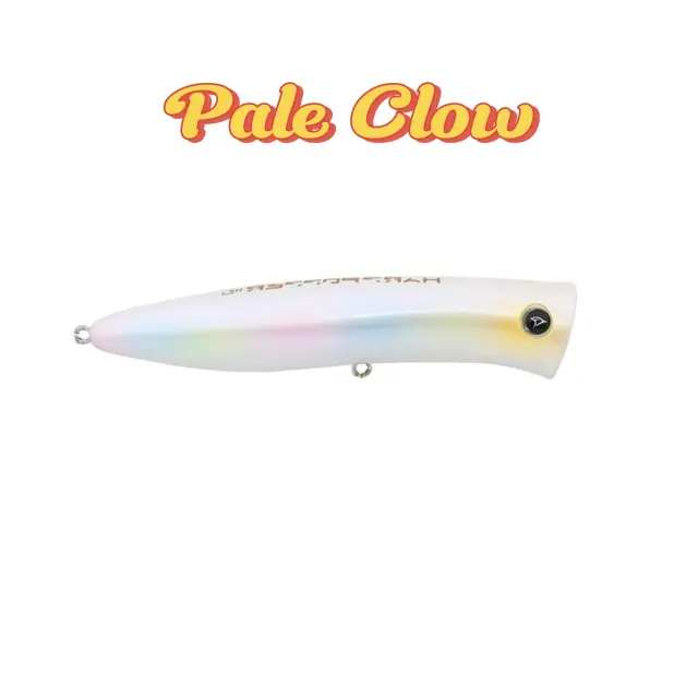 Han Fishing Harp Popper 110 – Popper 110mm 28g για Μεγάλα Αρπακτικά - Τεχνητό Δόλωμα - Pale Clowν