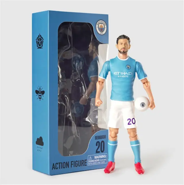 Banbo Toys Manchester City Soccer Bernardo Silva 20cm