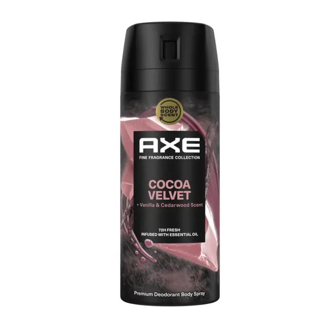 AXE Cocoa Velvet Αποσμητικό Spray 150ml