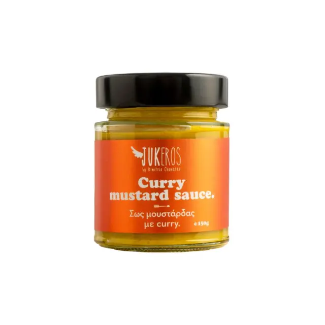 Χειροποίητη Σώς Μουστάρδας με Curry - Jukeros - 150gr 5214002529314