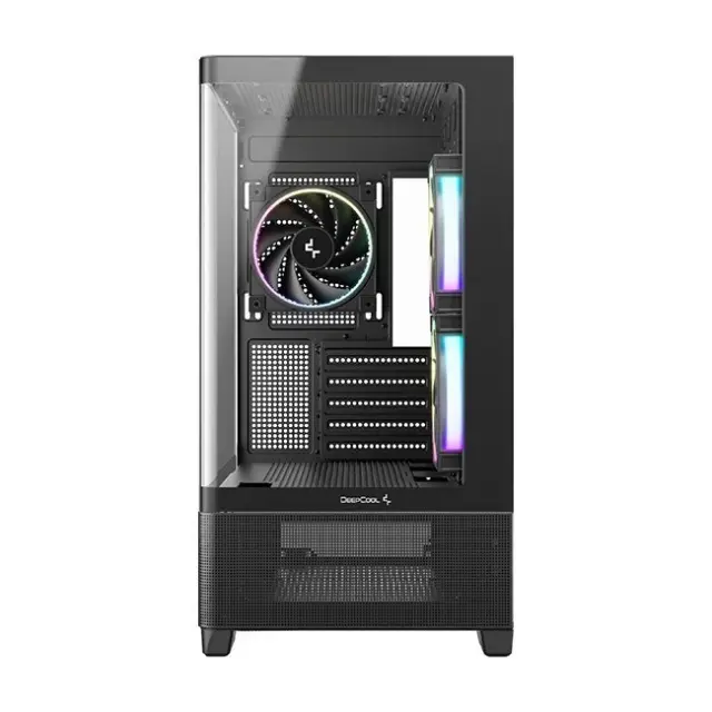 Deepcool PC Case CG380 3F Mini Tower Black (R-CG380-BKAGM3-G) 3
